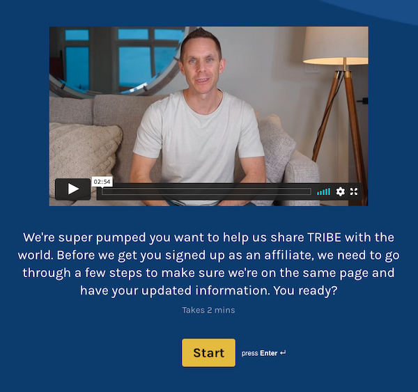 Stu McLaren - TRIBE 2021 Launch Affiliate Program JV Request Page - Pre-Launch Phase: Thursday, April 22nd 2021 - Friday, April 30th 2021- Launch Day (Webinar & Open Cart): Saturday, May 1st 2021