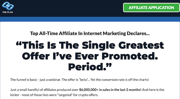 Dan Hollings + Rapid Crush (Jason Fladlien + Wilson Mattos) - The Plan Launch Affiliate Program JV Request Page - Pre-Launch Begins: Saturday, November 27th 2021 - Launch Day: Thursday, December 2nd 2021 - (September Beta promotion webinar spots open NOW*)