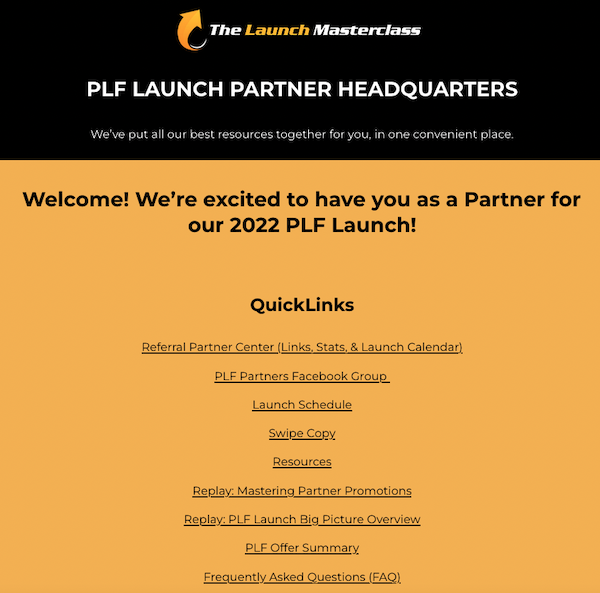 Jeff Walker - Product Launch Formula Fall 2022 Launch Affiliate Program JV Request Page - Pre-Launch: Wednesday, October 19th 2022 - Launch Day: Monday, October 31st 2022 – Friday, November 4th @ 11:59PM PST