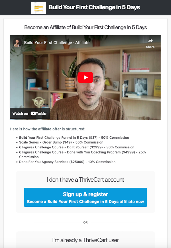 Alessio Pieroni - Build Your First Challenge In 5 Days Launch Affiliate Program JV Invite Page - Pre-Launch Begins: Friday, January 13th 2023 - Launch Day: Monday, January 23rd 2023