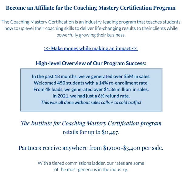 Alyssa Nobriga - The Coaching Mastery Certification Program 2023 Launch Affiliate Program JV Request Page - Pre-launch Phase: Monday, January 2nd 2023 - Saturday, January 21st 2023 - Launch Phase (Open Cart): Monday, January 23rd 2023 @ 12PM PST - Thursday, February 2nd 2023