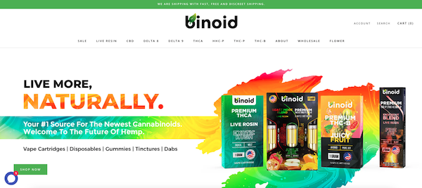 Binoid CBD - Cannabinoid Wellness Products Evergreen Affiliate Program Registration Page - Earn Affiliate Commission Promoting One of The Net's Top CBD Wellness Companies (where legal in USA)! 