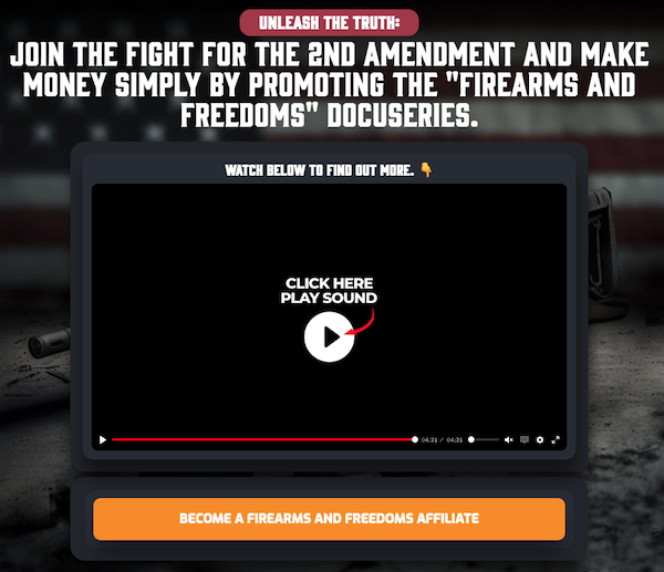 Jeff Hays - Firearms And Freedoms Lau,nch Affiliate Program Registration Page - Pre-Launch Begins: Tuesday, March 21st 2023 - Launch Day: Tuesday, April 4th 2023 - Sunday, April 23rd 2023