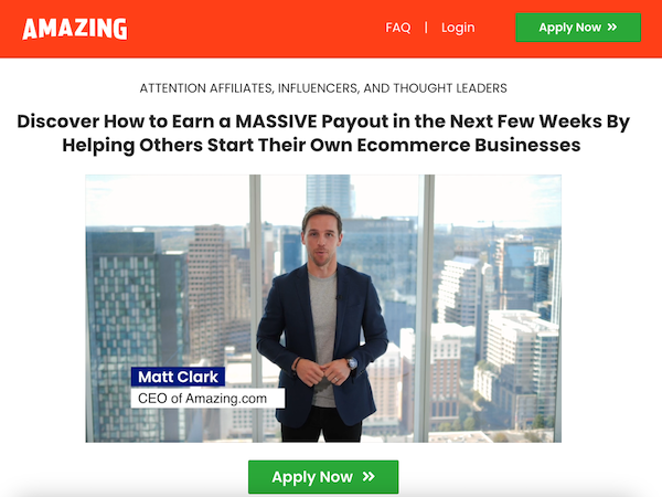 Matt Clark + Mike McClary - Amazing Selling Machine 2023 Launch Affiliate Program JV Invite Page - Pre-Launch Begins: Monday, July 10th 2023 - Launch Day: Friday, July 14th 2023 - Friday, July 21st 2023