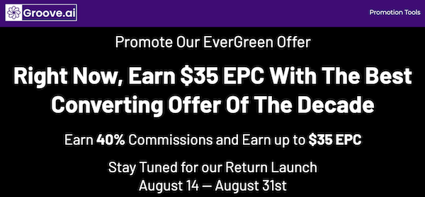 Mike Filsaime - GrooveDigital - GrooveAI Launch Affiliate Program JV Invite Page - Launch Day: Monday, August 14th 2023 - Thursday, August 31st 2023