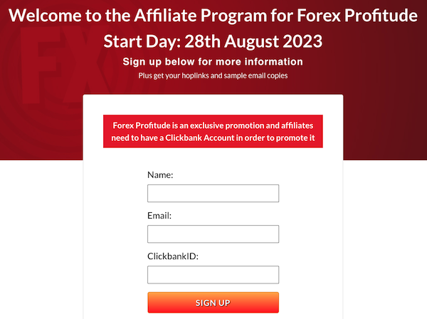 Tradeology - FX Profitude Launch Affiliate Program JV Invite Page Launch Day: Monday, August 28th 2023 Get ready to be part of an unprecedented opportunity in the Forex niche!