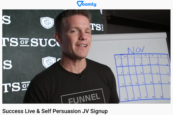 Russell Brunson + Justin Benton - Success Magazine Signing Live Event Launch Affiliate Program JV Invite Page - Launch is Just Underway - Thursday, November 6th 2025 - Here's Your Chance to Hang Out With Russell Brunson, in Person, While Grabbing 40% LIFETIME Commission, & MORE!