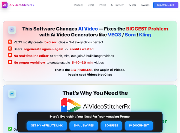 Jai Sharma + Firas Alameh - AIVideoStitcher FX Launch Affiliate Program JV Invite Page - Pre-Launch Begins: Sunday, March 1st 2026 - Launch Day: Friday, March 6th 2026 @ 11AM EST - Thursday, March 12th @ 11:59PM EST - Grab Your Share of $10K+ in Pre-launch & Launch Time JV Prizes!